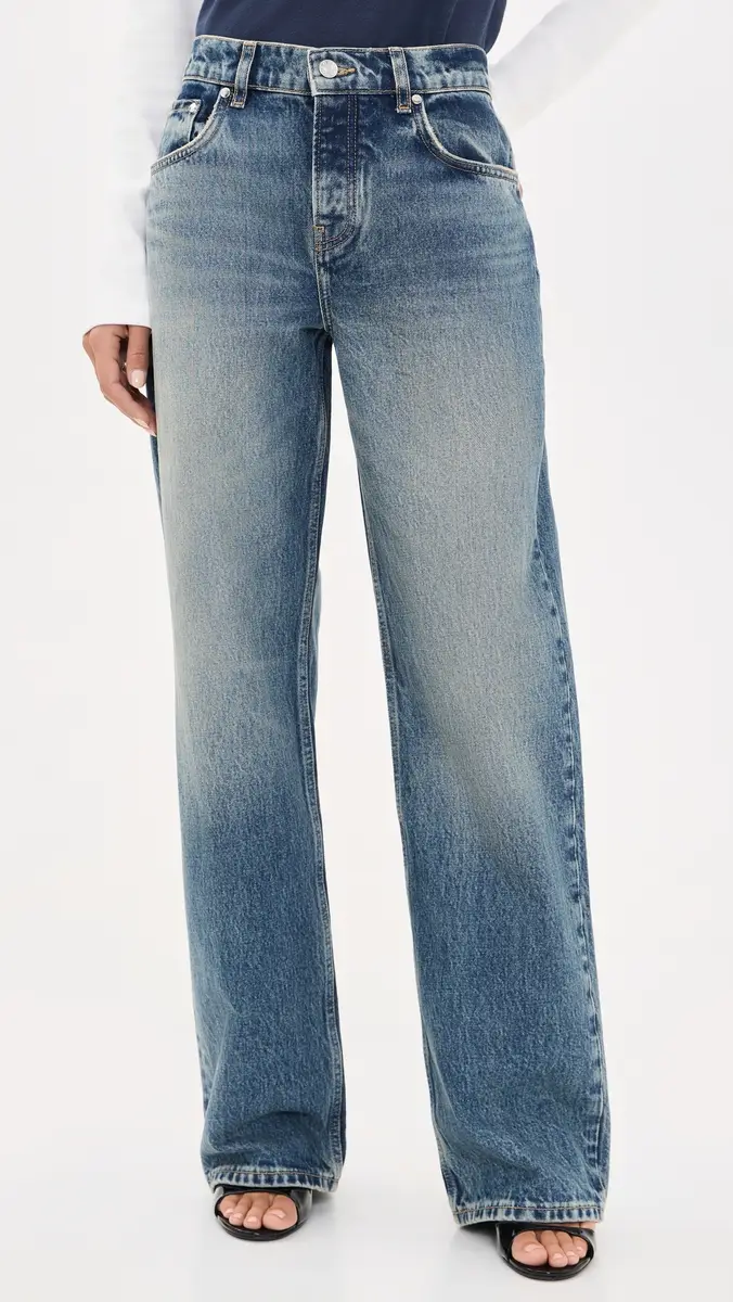 EB Denim Mid Rise Baggy Jeans | Thumbnail 2 EB Denim Mid Rise Baggy Jeans | Thumbnail 2