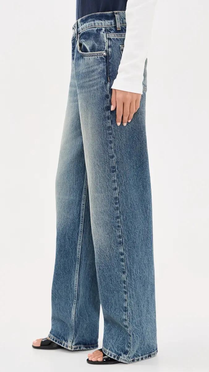 EB Denim Mid Rise Baggy Jeans | Thumbnail 4 EB Denim Mid Rise Baggy Jeans | Thumbnail 4