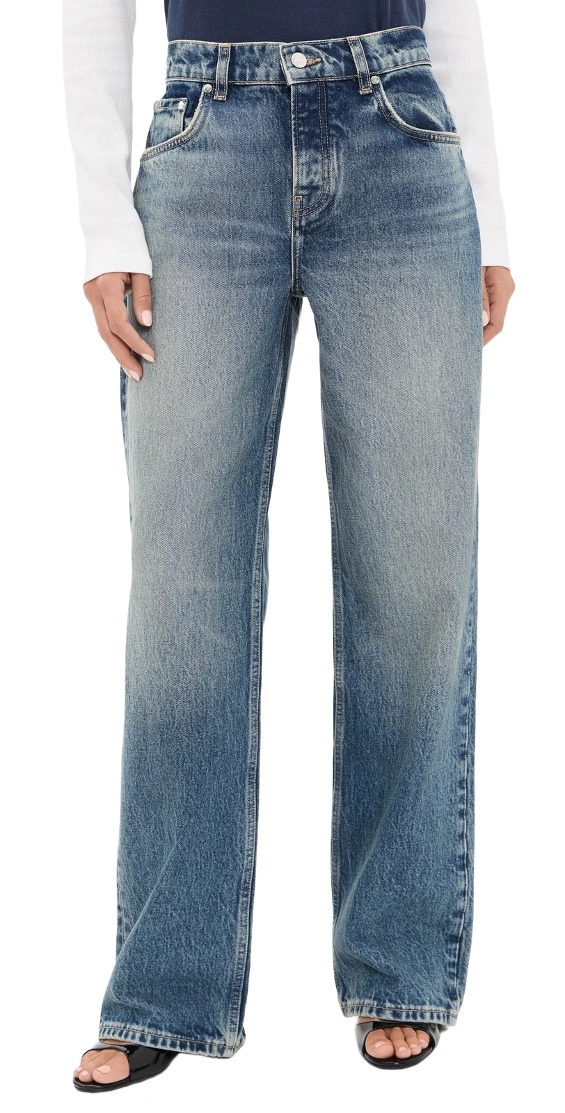 Mid Rise Baggy Jeans Mid Rise Baggy Jeans
