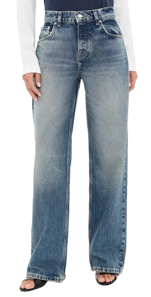 EB Denim Mid Rise Baggy Jeans
