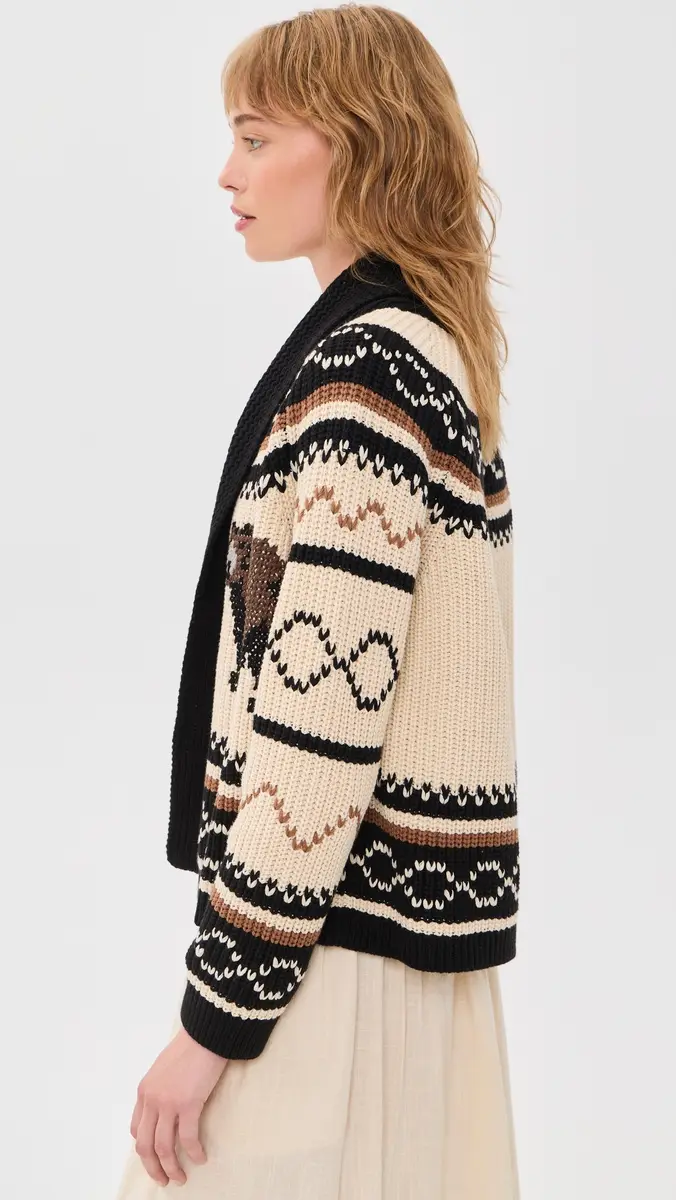 The Great. THE GREAT. The Bear Lodge Cardigan | Thumbnail 4 The Great. THE GREAT. The Bear Lodge Cardigan | Thumbnail 4