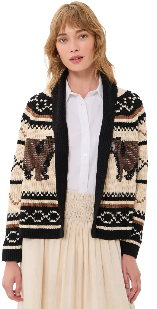 THE GREAT. The Bear Lodge Cardigan THE GREAT. The Bear Lodge Cardigan