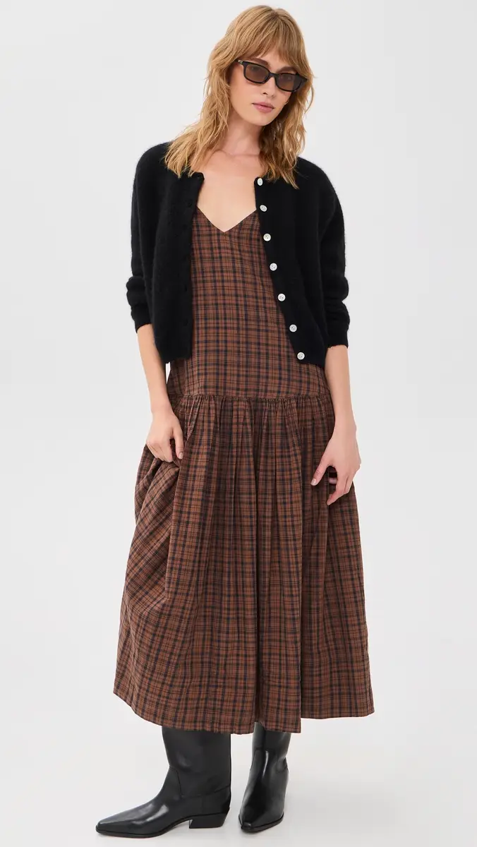 The Great. THE GREAT. The Drop Waist Dress | Thumbnail 5 The Great. THE GREAT. The Drop Waist Dress | Thumbnail 5