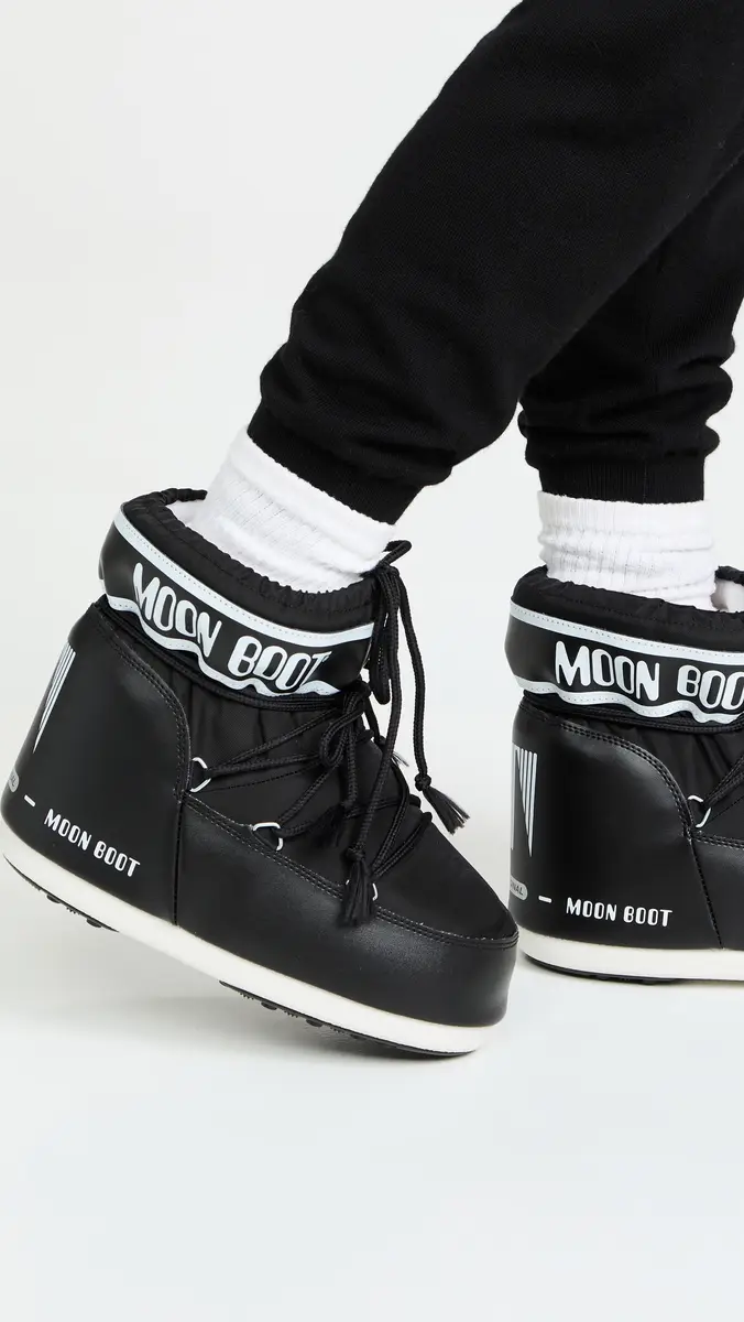 Moon Boot Icon Low Nylon Boots | Thumbnail 3 Moon Boot Icon Low Nylon Boots | Thumbnail 3