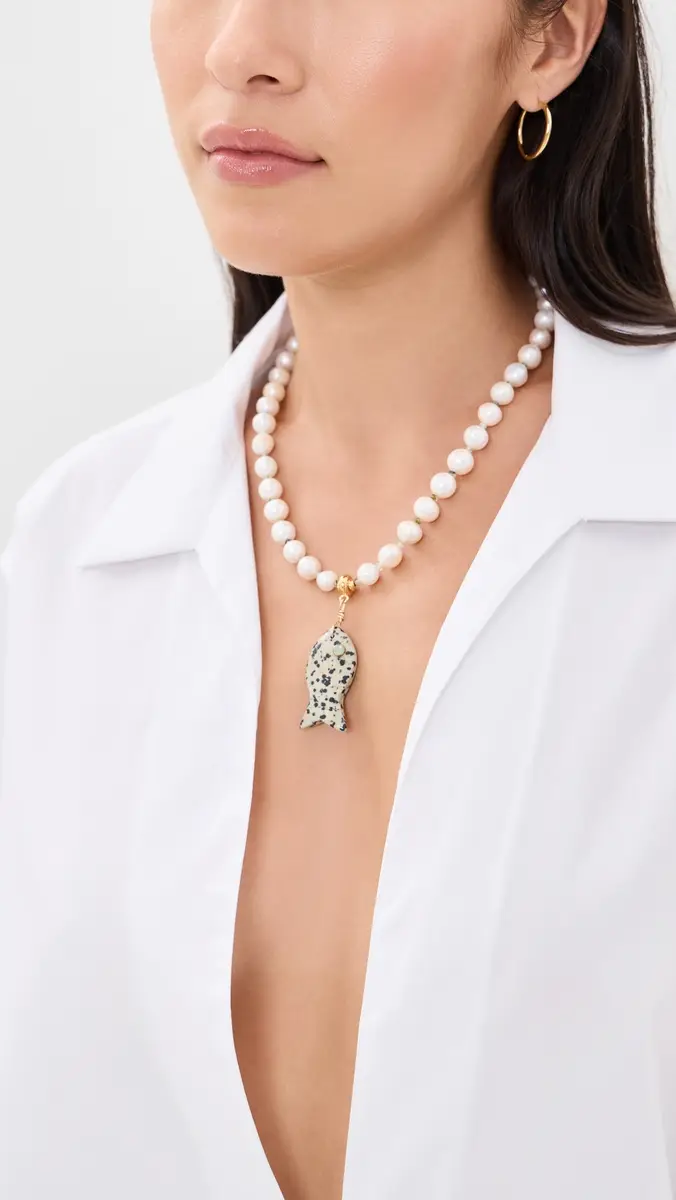 Brinker + Eliza Bluefin Necklace | Thumbnail 3