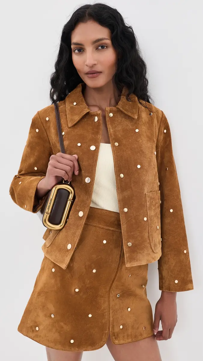 HUNTER BELL Hanlin Suede Jacket | Thumbnail 2 HUNTER BELL Hanlin Suede Jacket | Thumbnail 2