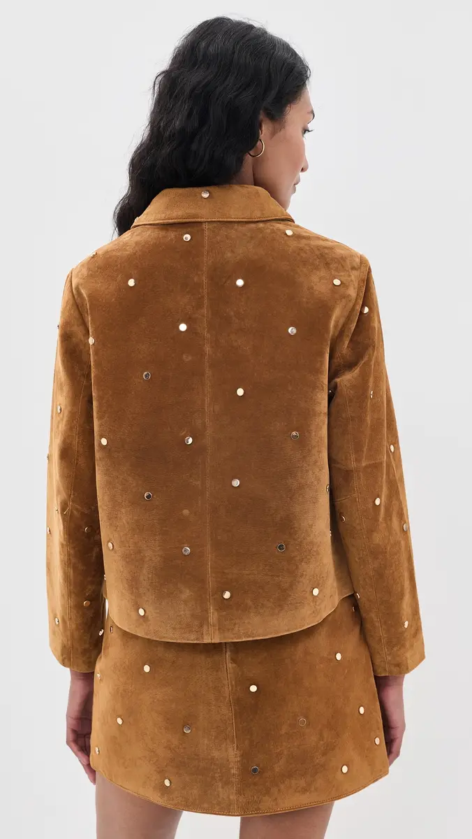 HUNTER BELL Hanlin Suede Jacket | Thumbnail 3 HUNTER BELL Hanlin Suede Jacket | Thumbnail 3