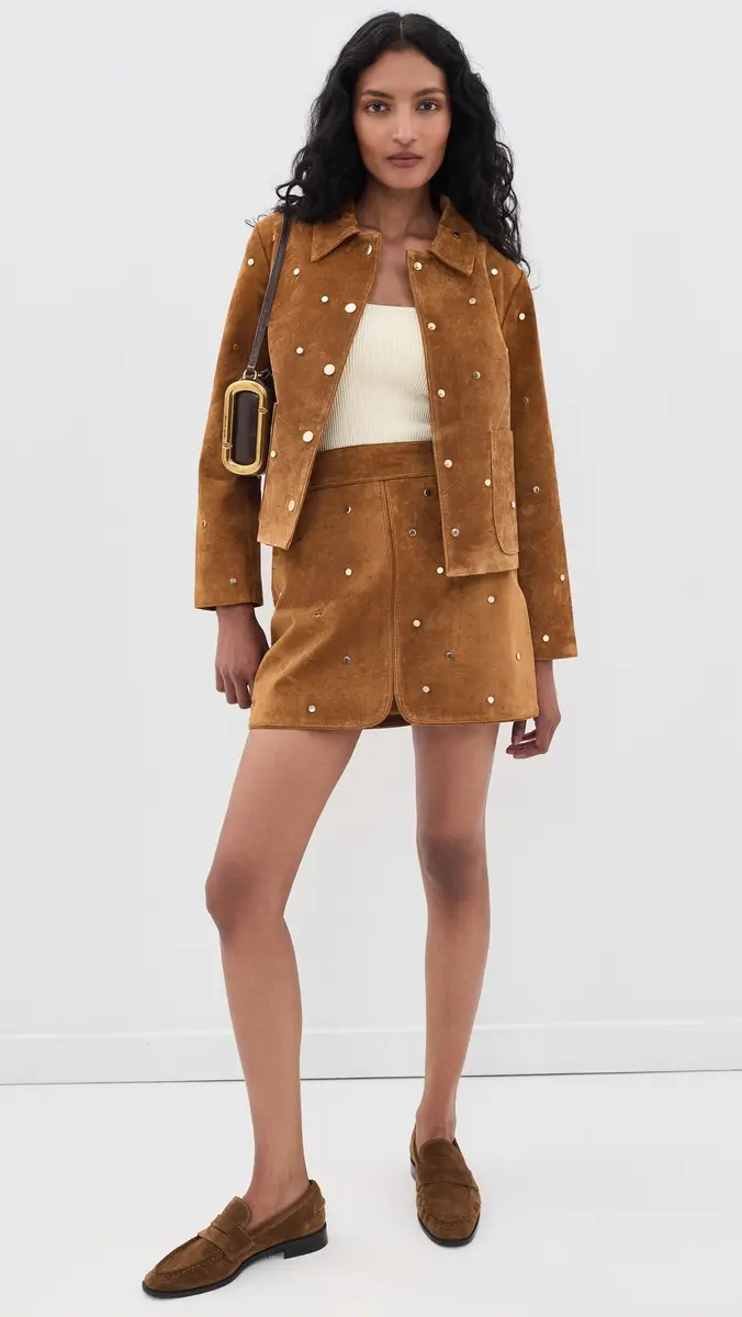 HUNTER BELL Hanlin Suede Jacket | Thumbnail 5 HUNTER BELL Hanlin Suede Jacket | Thumbnail 5