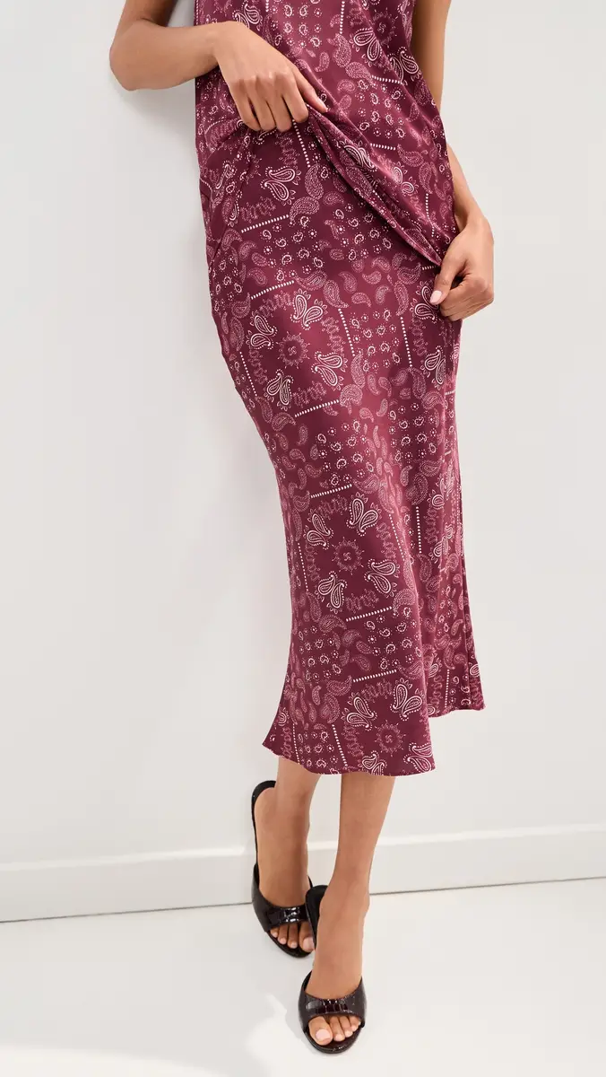 LE BOP Olive Midi Skirt | Thumbnail 2 LE BOP Olive Midi Skirt | Thumbnail 2