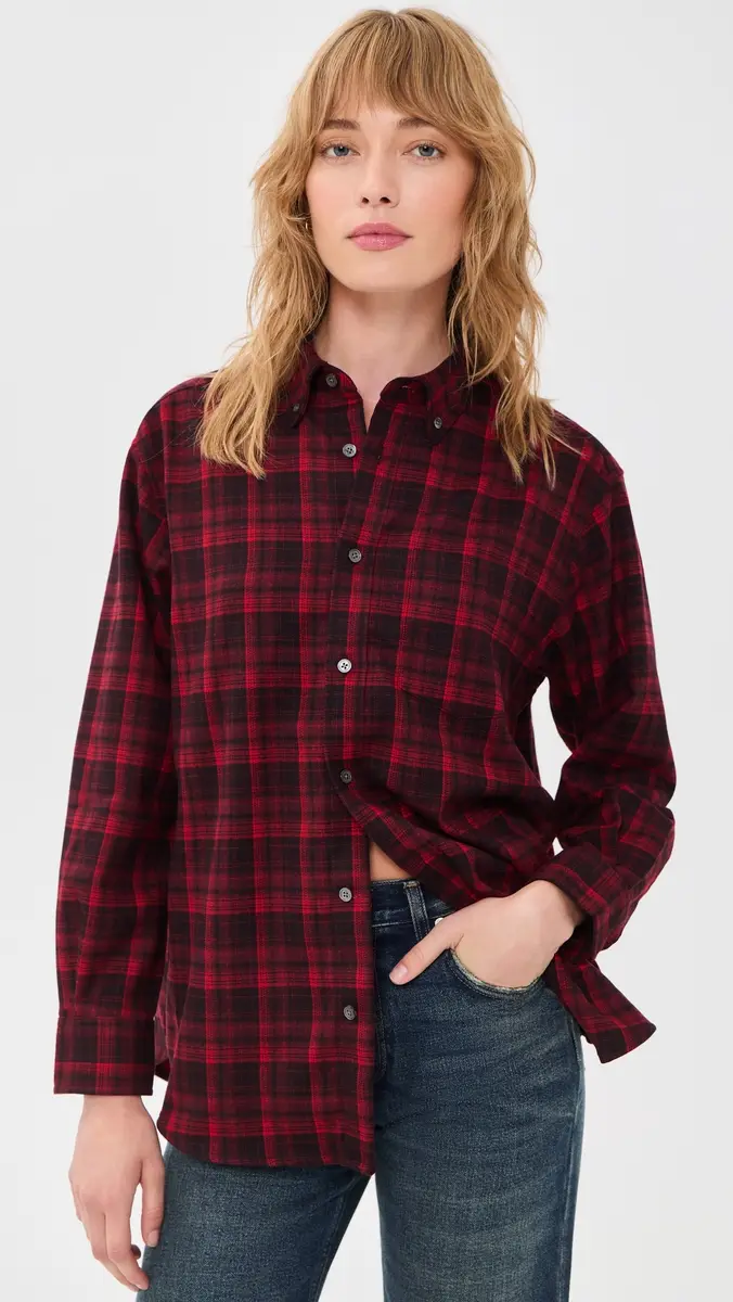 Dunst Checked Flannel Button Down Shirt | Thumbnail 2 Dunst Checked Flannel Button Down Shirt | Thumbnail 2