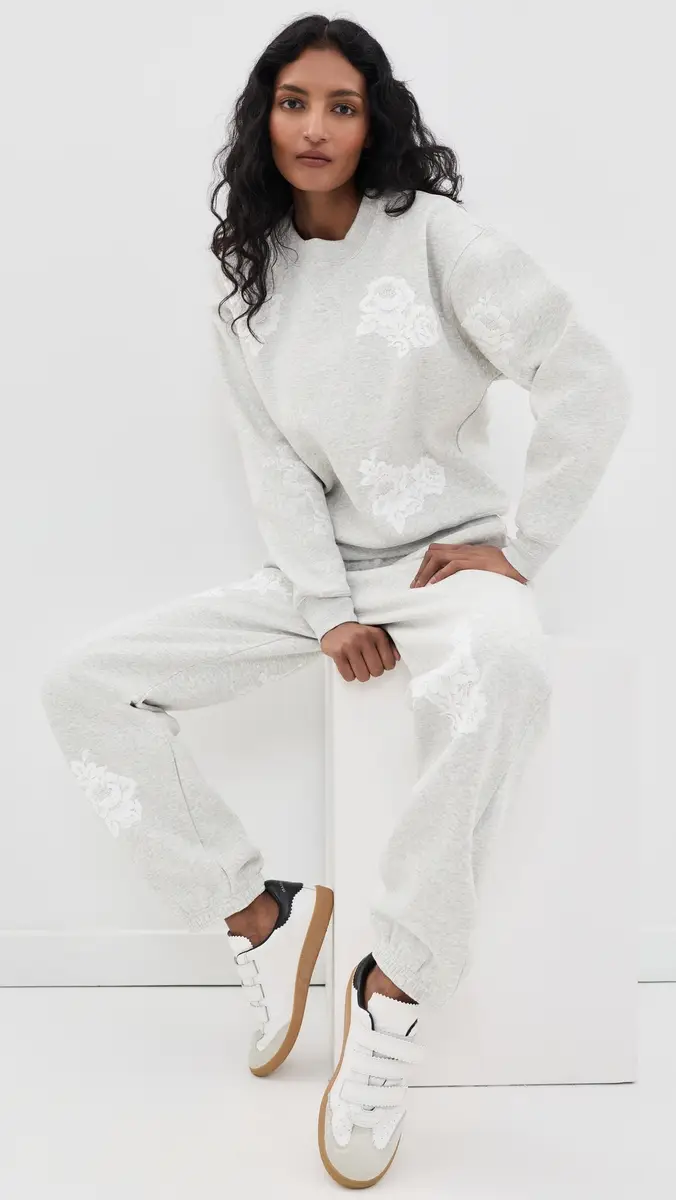 LoveShackFancy Havenleigh Sweatshirt | Thumbnail 5 LoveShackFancy Havenleigh Sweatshirt | Thumbnail 5