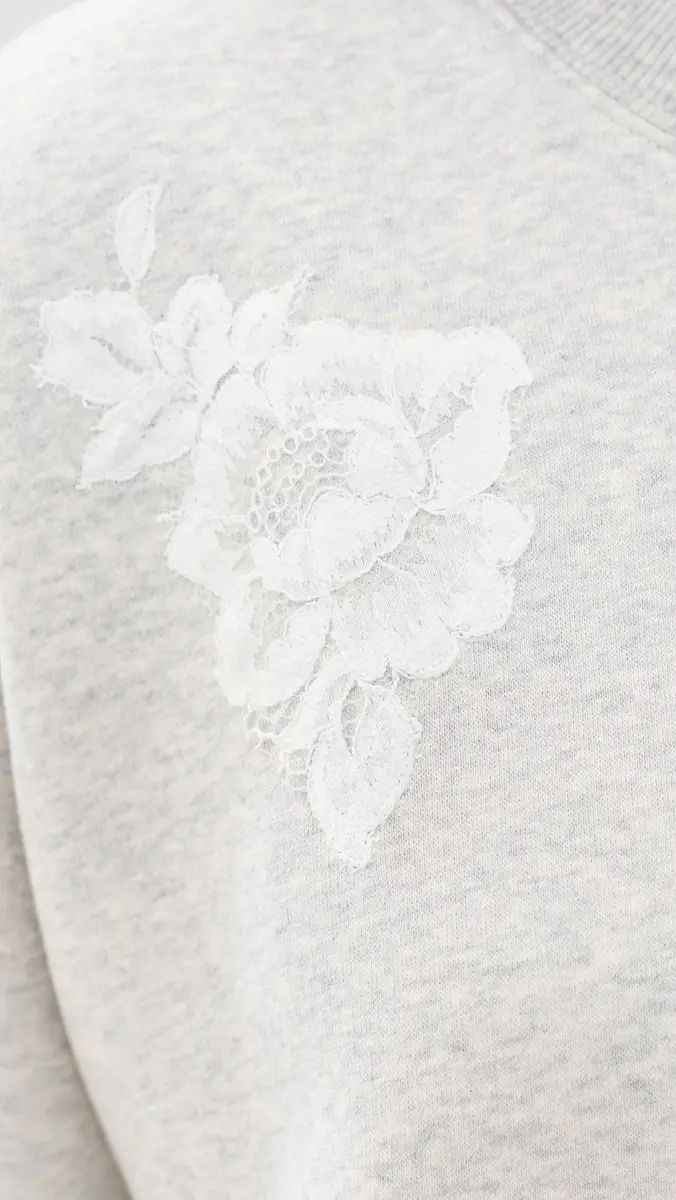 LoveShackFancy Havenleigh Sweatshirt | Thumbnail 6 LoveShackFancy Havenleigh Sweatshirt | Thumbnail 6