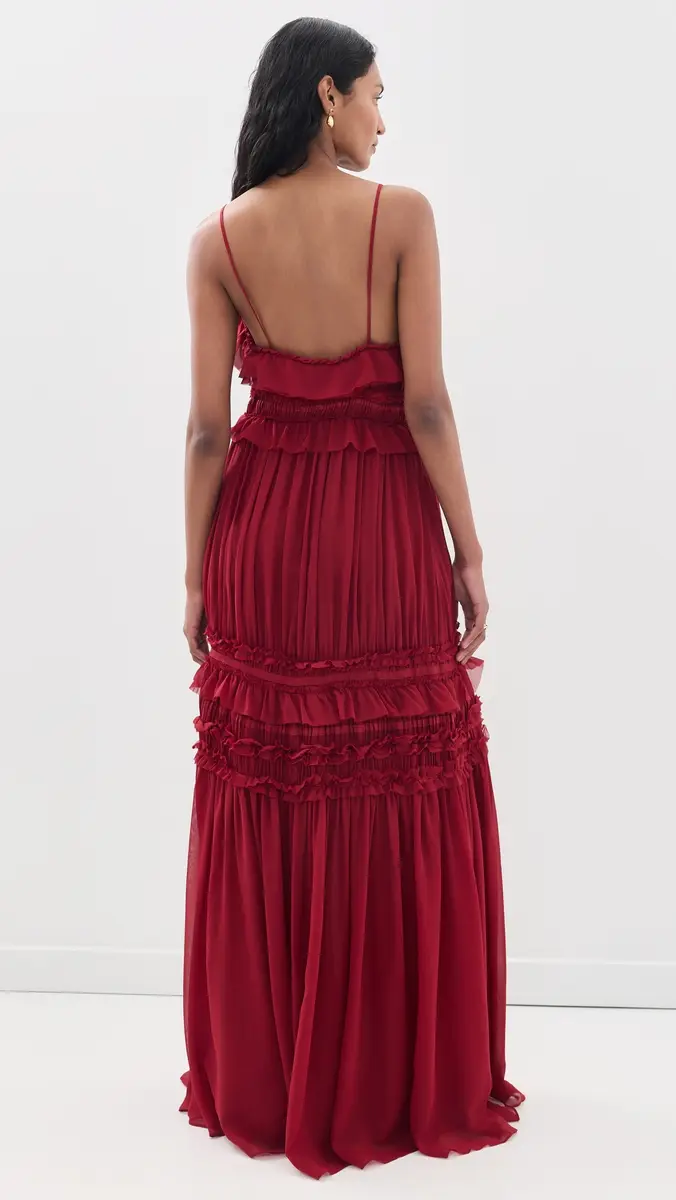 Ulla Johnson Dorothea Sleeveless Silk Gown | Thumbnail 3 Ulla Johnson Dorothea Sleeveless Silk Gown | Thumbnail 3