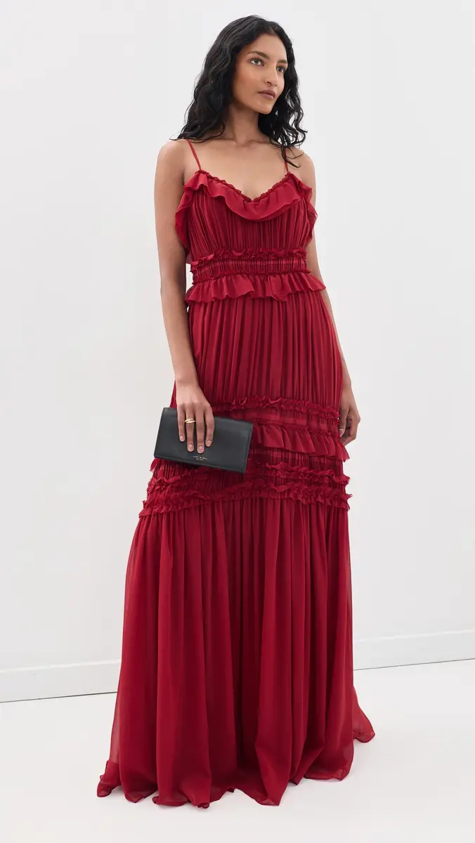 Ulla Johnson Dorothea Sleeveless Silk Gown | Thumbnail 5 Ulla Johnson Dorothea Sleeveless Silk Gown | Thumbnail 5
