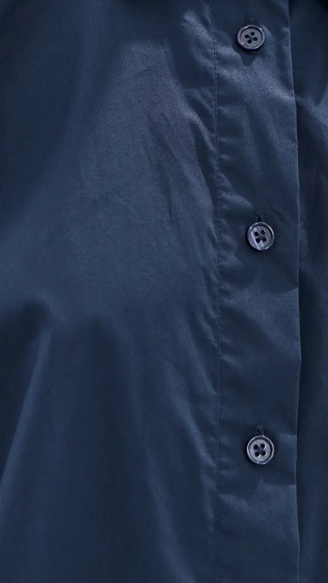 LE BOP Felicity Boxy Cropped Poplin Button Down Shirt | Thumbnail 6