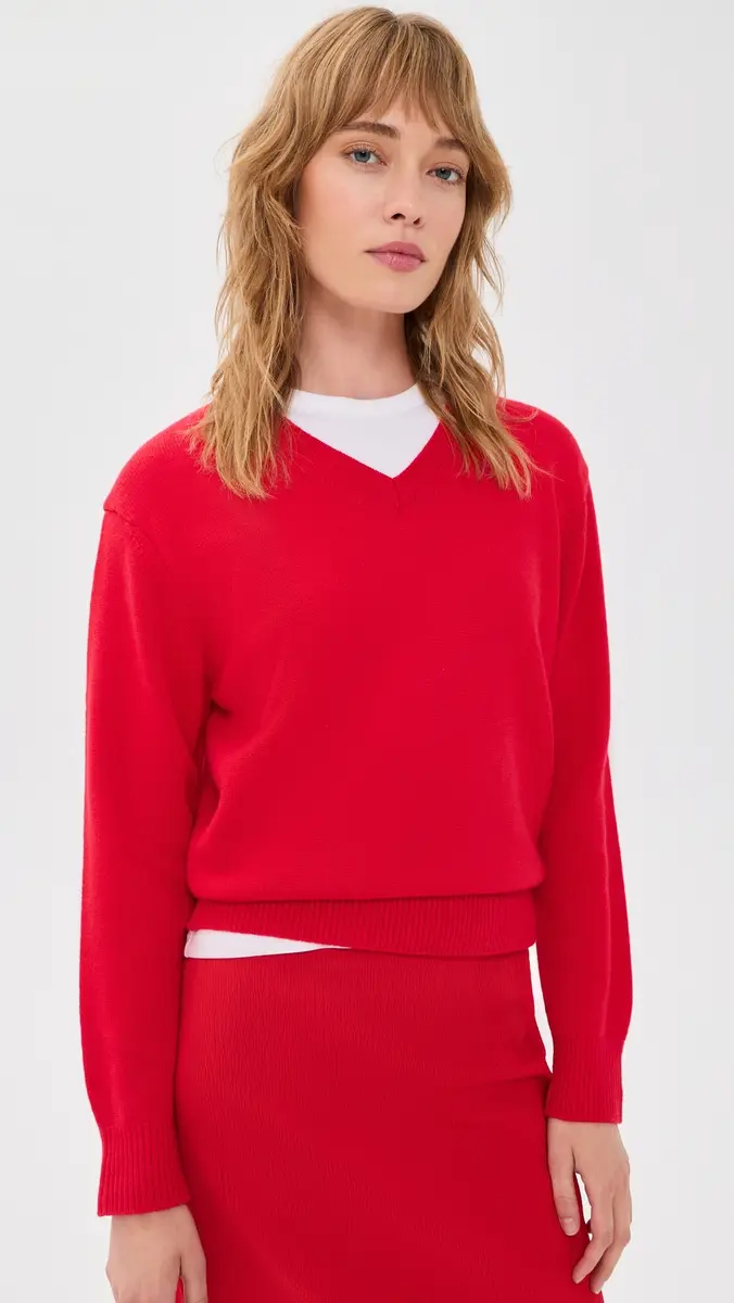 Dunst Cashmere V Neck Sweater | Thumbnail 2 Dunst Cashmere V Neck Sweater | Thumbnail 2