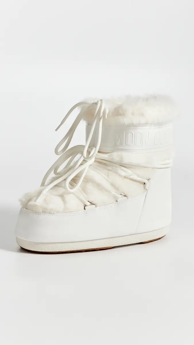 Moon Boot Icon Low Faux Fur Boots | Thumbnail 2 Moon Boot Icon Low Faux Fur Boots | Thumbnail 2