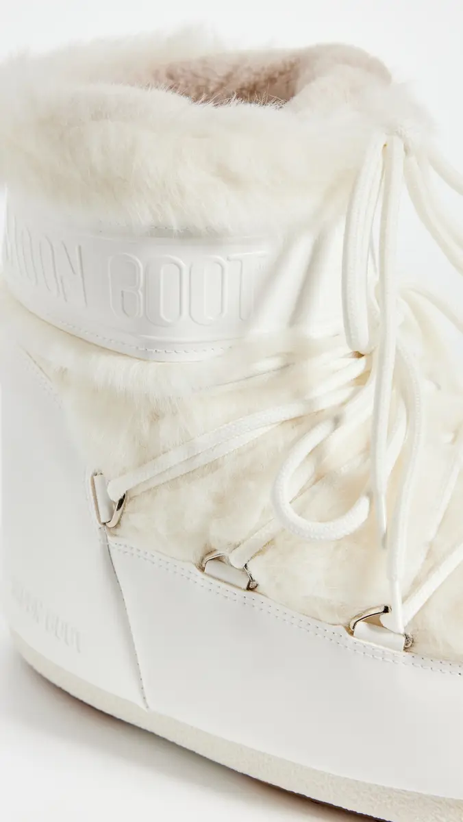 Moon Boot Icon Low Faux Fur Boots | Thumbnail 6 Moon Boot Icon Low Faux Fur Boots | Thumbnail 6