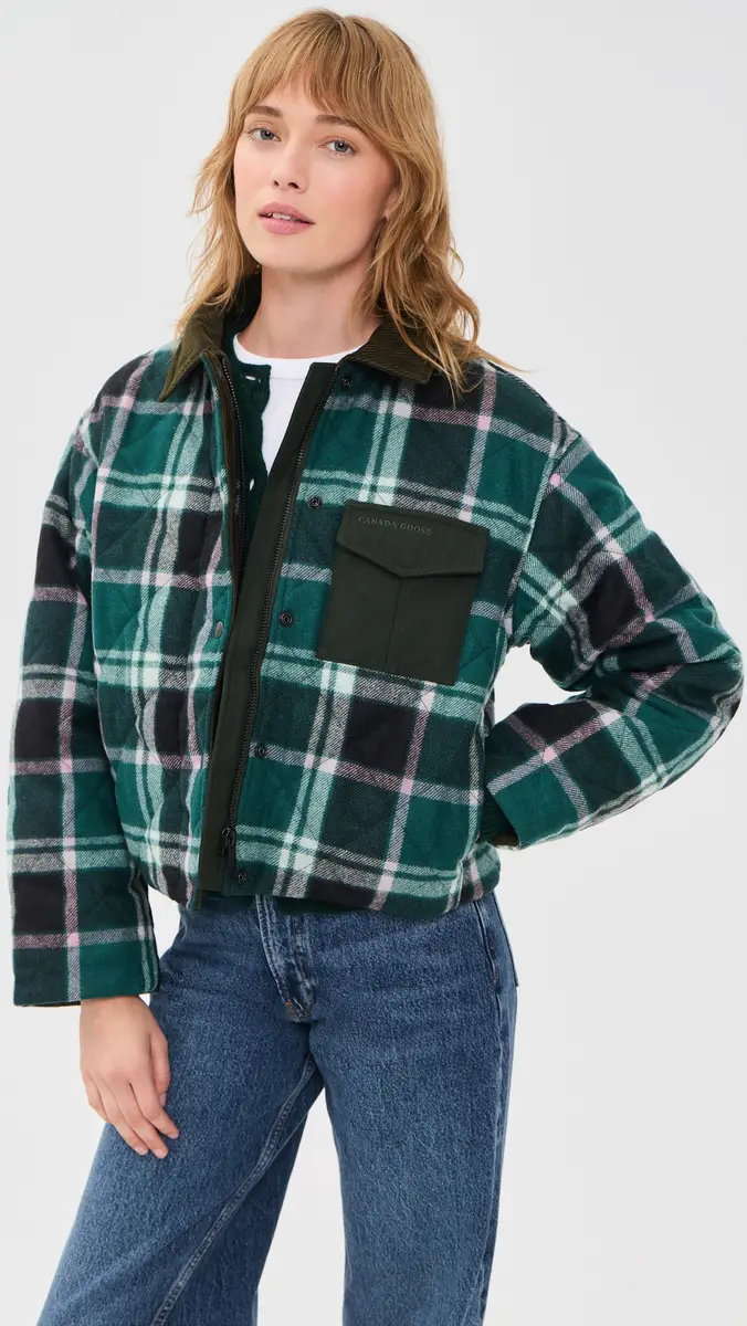 Canada Goose Terra Plaid Coat | Thumbnail 2 Canada Goose Terra Plaid Coat | Thumbnail 2