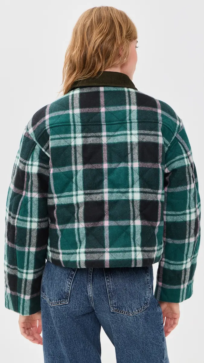 Canada Goose Terra Plaid Coat | Thumbnail 3 Canada Goose Terra Plaid Coat | Thumbnail 3