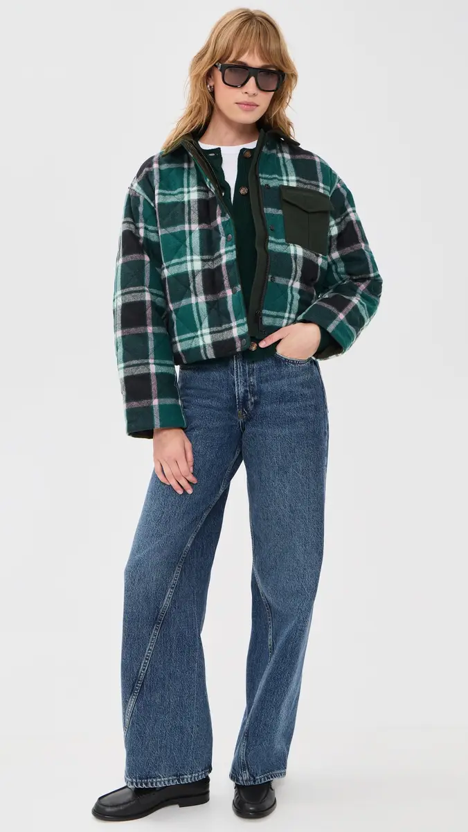 Canada Goose Terra Plaid Coat | Thumbnail 5 Canada Goose Terra Plaid Coat | Thumbnail 5