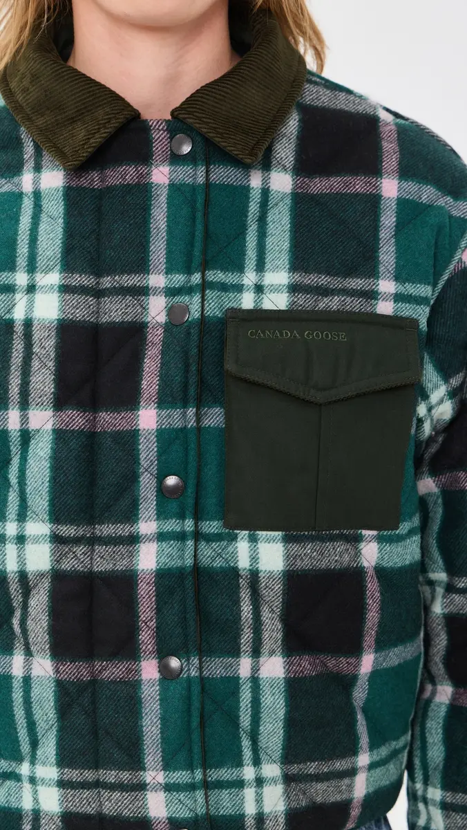 Canada Goose Terra Plaid Coat | Thumbnail 6 Canada Goose Terra Plaid Coat | Thumbnail 6