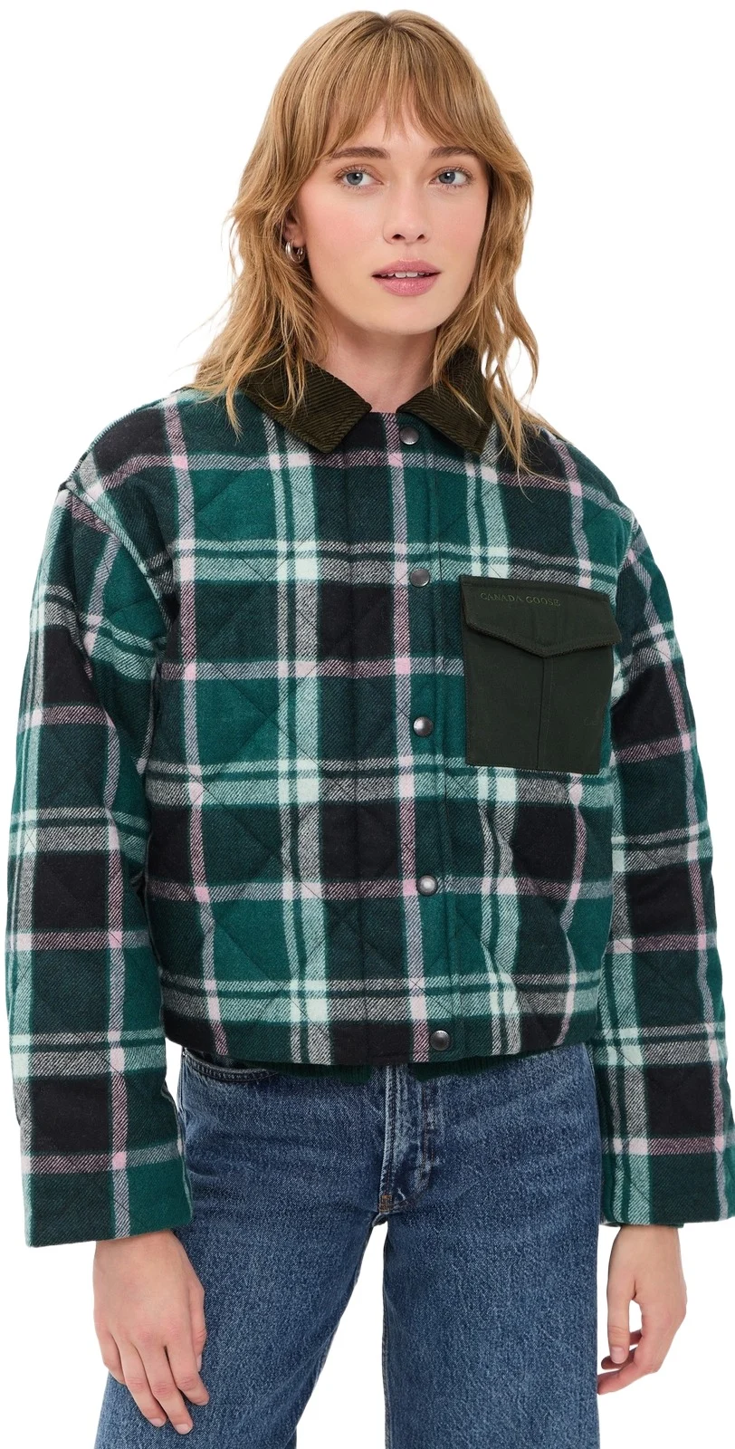 Canada Goose Terra Plaid Coat