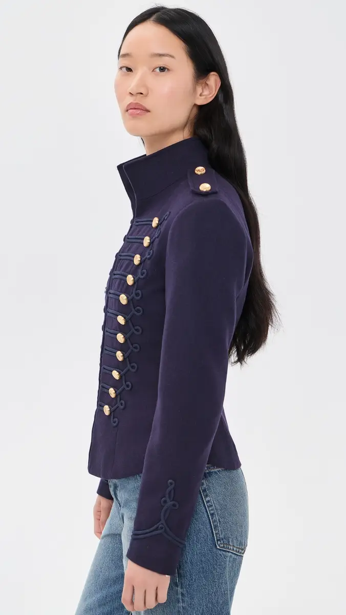 Rowing Blazers Wool Napolean Military Jacket | Thumbnail 4 Rowing Blazers Wool Napolean Military Jacket | Thumbnail 4