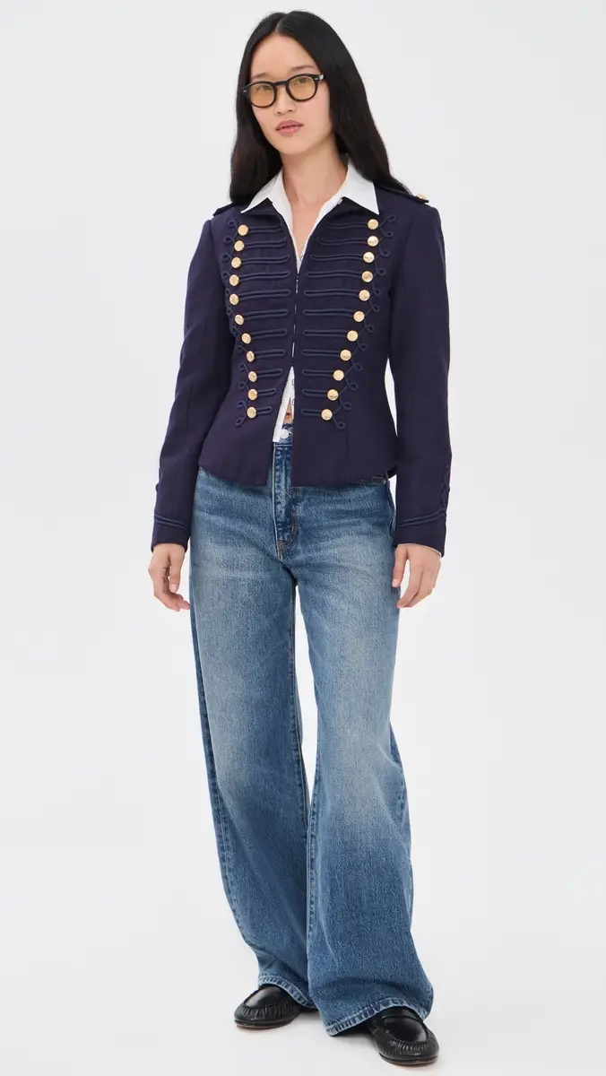 Rowing Blazers Wool Napolean Military Jacket | Thumbnail 5 Rowing Blazers Wool Napolean Military Jacket | Thumbnail 5
