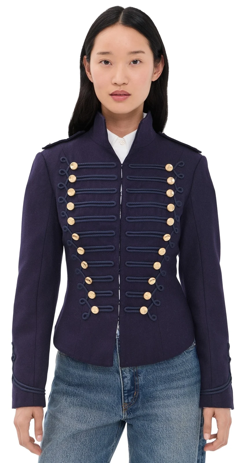 Wool Napolean Military Jacket Wool Napolean Military Jacket