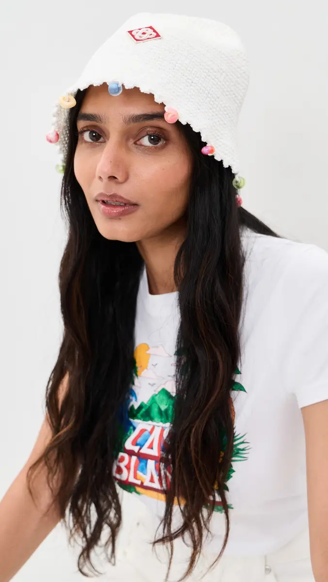 Casablanca Beaded Crochet Hat | Thumbnail 3
