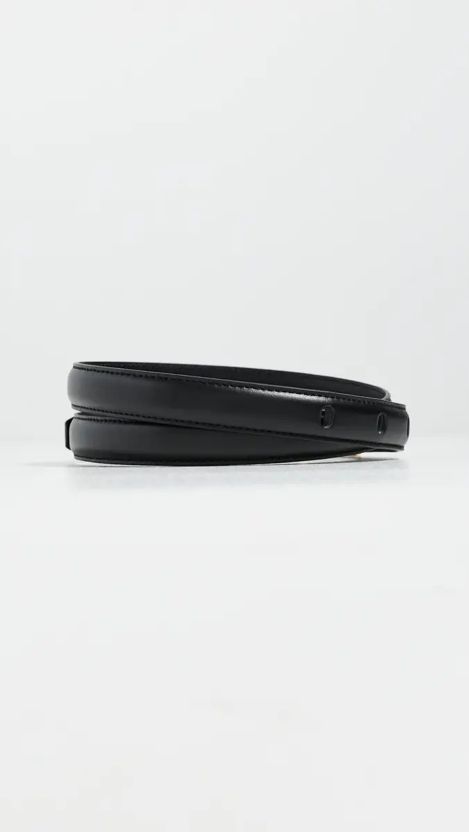Anine Bing Elly Smooth Leather Belt | Thumbnail 4