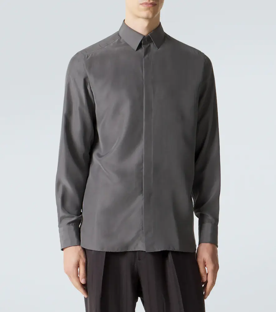 Tom Ford Enzyme silk twill shirt | Thumbnail 2 Tom Ford Enzyme silk twill shirt | Thumbnail 2
