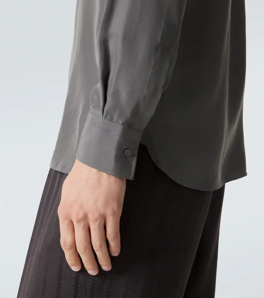 Tom Ford Enzyme silk twill shirt | Thumbnail 3 Tom Ford Enzyme silk twill shirt | Thumbnail 3