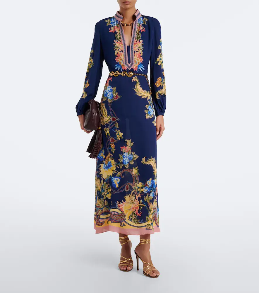 Etro Floral maxi dress | Thumbnail 3 Etro Floral maxi dress | Thumbnail 3