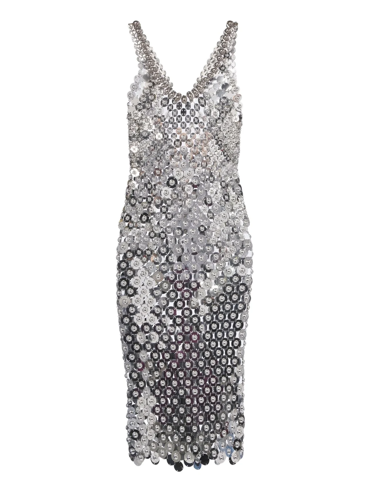 Chainmail embellished cocktail dress Chainmail embellished cocktail dress