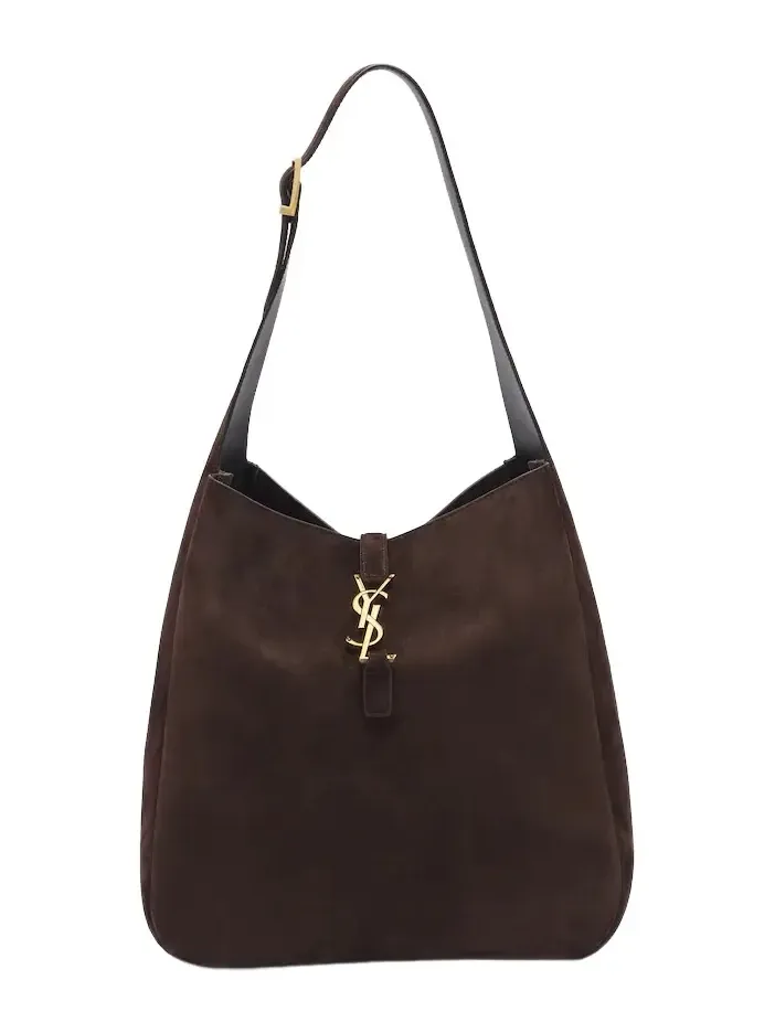 Le 5 à 7 Supple Large suede shoulder bag Le 5 à 7 Supple Large suede shoulder bag