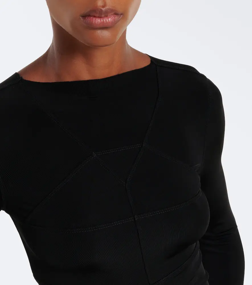 Rick Owens Combo tulle-trimmed gown | Thumbnail 4 Rick Owens Combo tulle-trimmed gown | Thumbnail 4