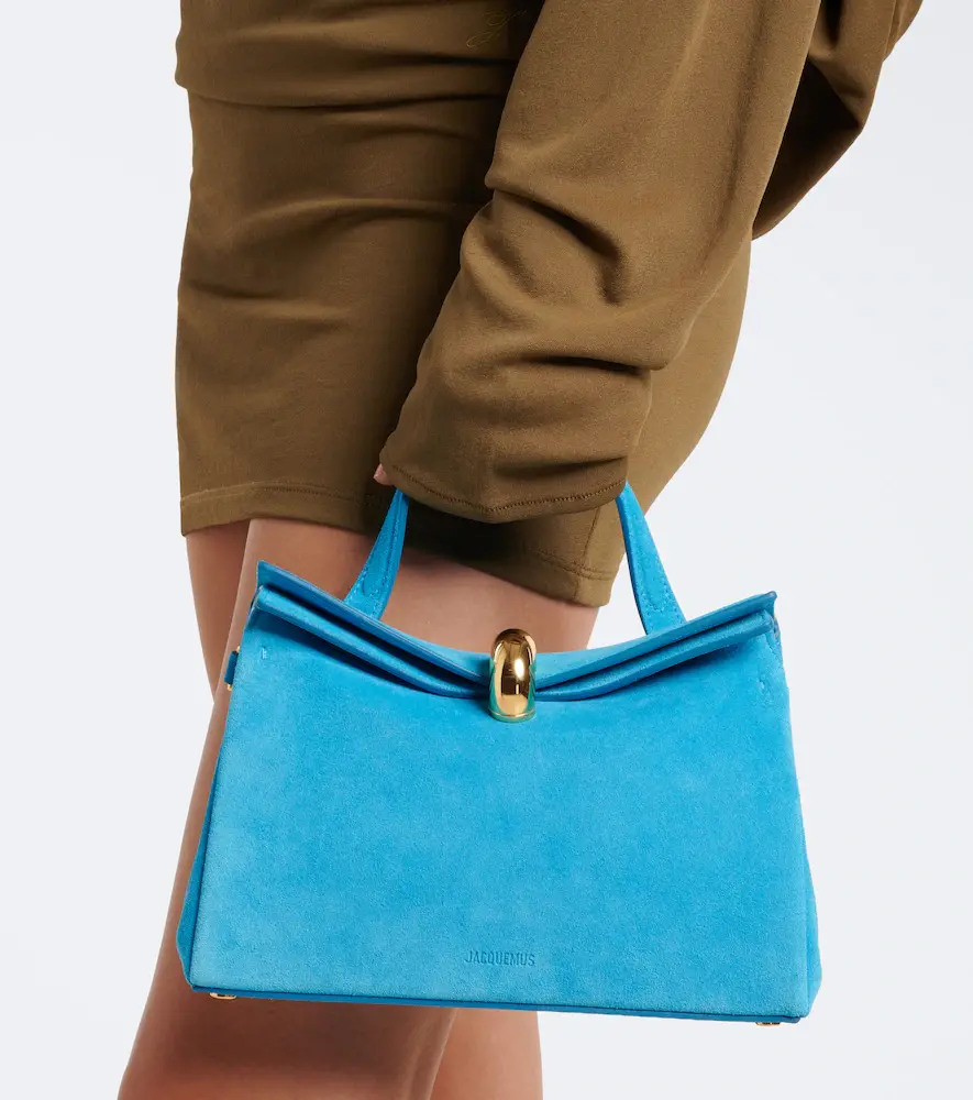 Jacquemus Valérie Small suede top-handle bag | Thumbnail 8 Jacquemus Valérie Small suede top-handle bag | Thumbnail 8