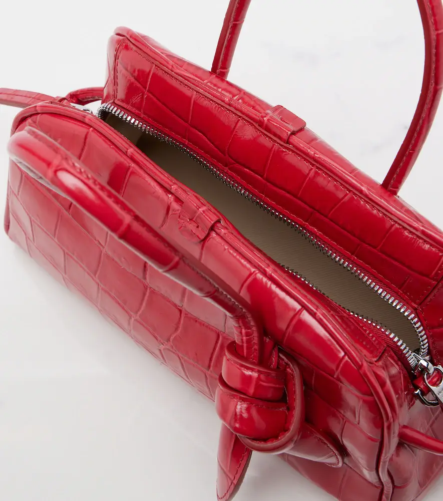 Jacquemus Turismo Small croc-effect leather bowling bag | Thumbnail 2 Jacquemus Turismo Small croc-effect leather bowling bag | Thumbnail 2