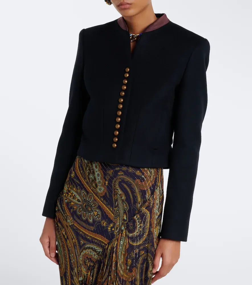 Etro Wool-blend jacket | Thumbnail 2 Etro Wool-blend jacket | Thumbnail 2