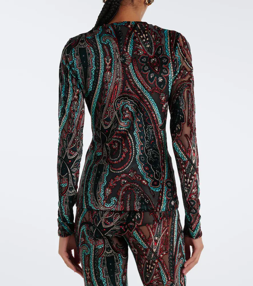 Etro Patch-appliqué paisley top | Thumbnail 7 Etro Patch-appliqué paisley top | Thumbnail 7