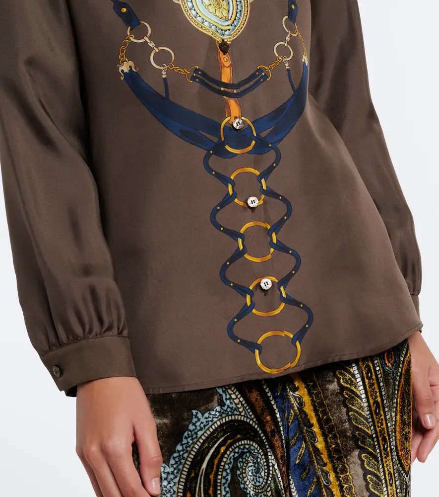 Etro Printed silk shirt | Thumbnail 2 Etro Printed silk shirt | Thumbnail 2