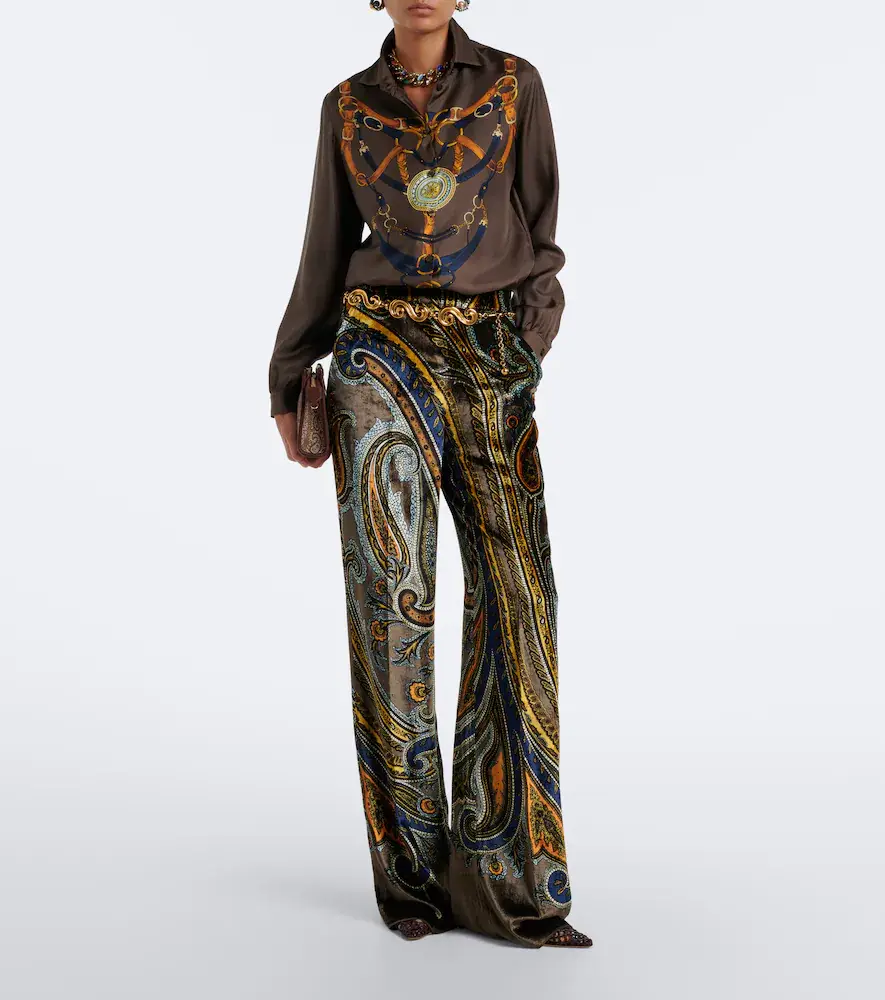 Etro Printed silk shirt | Thumbnail 3 Etro Printed silk shirt | Thumbnail 3