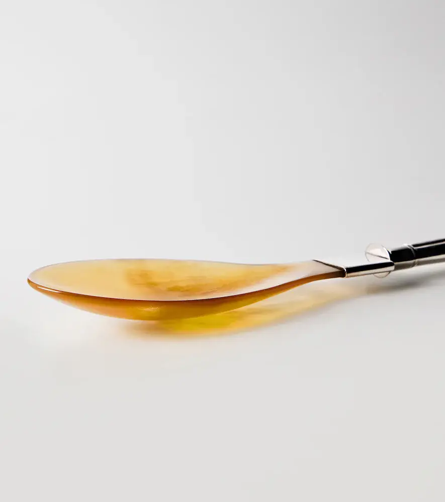 Tavares 1922 Horn and sterling silver salad spoon | Thumbnail 4 Tavares 1922 Horn and sterling silver salad spoon | Thumbnail 4