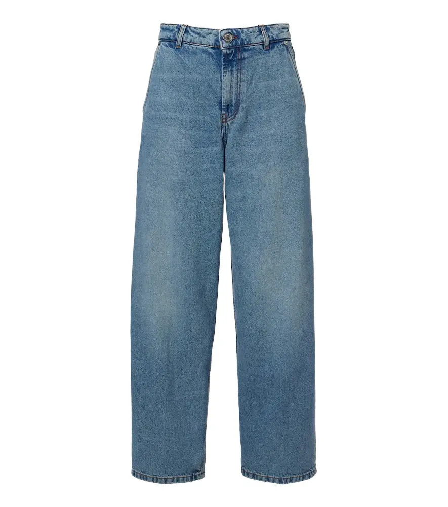 AMI PARIS Mid-rise wide-leg jeans | Image 1 AMI PARIS Mid-rise wide-leg jeans | Image 1