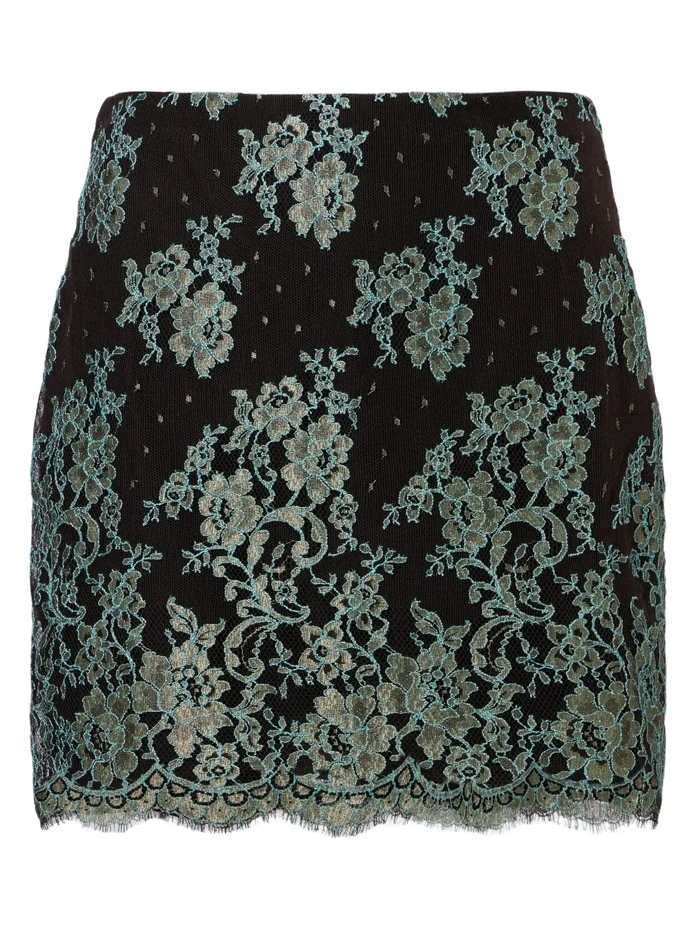 Floral lace miniskirt Floral lace miniskirt