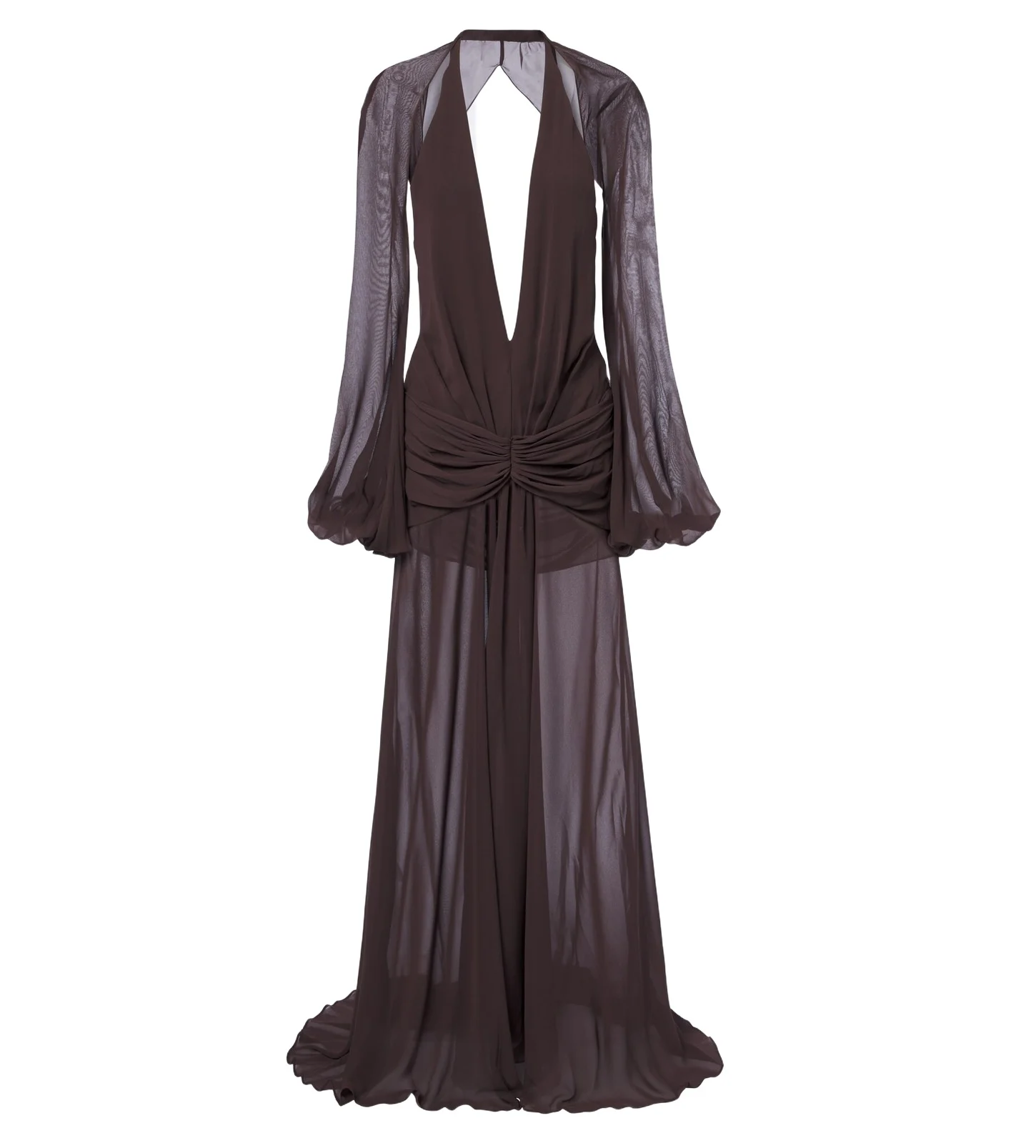 Fiorela chiffon maxi dress