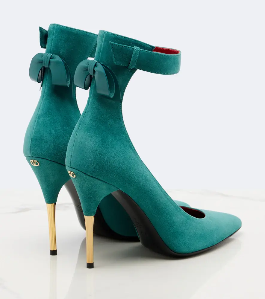Valentino Garavani Fatale bow-detail suede pumps | Thumbnail 3 Valentino Garavani Fatale bow-detail suede pumps | Thumbnail 3