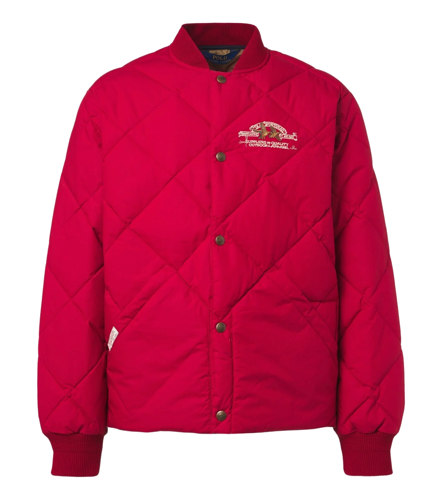 Quilted cotton-blend bomber jacket Quilted cotton-blend bomber jacket